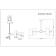 Ceiling EVOLUCE lamp. Sle1047-302-08. Nobilia. 8x40 W, E14, 82x82x52.5 cm, bronze color