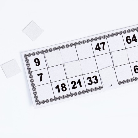Russian lotto "for every day", 24 cards, card 8 x 22 cm, wood barrels-6