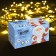 Garland “thread” 10 m, IP20, dark thread, 100 LED, glow warm white, 8 modes, 220 V