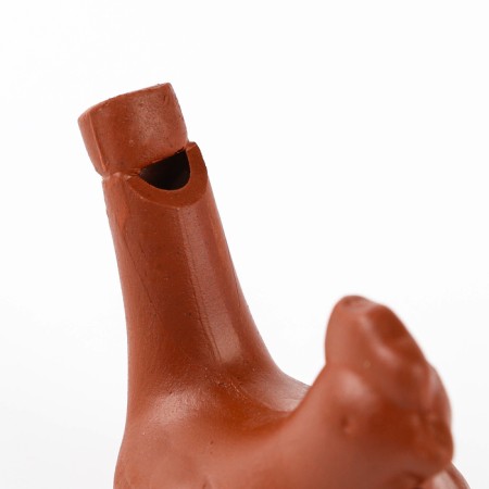 Ceramic “Kurochka” whistle, for painting 3.5 × 6.5 × 6 cm-5