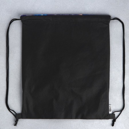 A bag for shoes "anime warrior" with a transparent window 30 x 40 cm-8