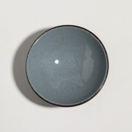 Pearl salad bowl, d = 16 cm, 450 ml, blue, porcelain-1