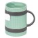 Mug Doiy Yoga Mug, color green color