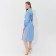 Women's dress Minaku: Casual Collection, Blue color, size 50