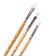 System Synthetics 3 pieces Koh-I-Noor No. 2/4/6, flat, blister
