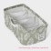 Organizer for linen LEAVES, 6 cells, 32 × 17 × 12 cm, green color