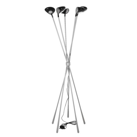 The floor lamp "5 clubs" 65 × 170 cm, 5 × 10 watts, aluminum, plastic, glow warm white-1