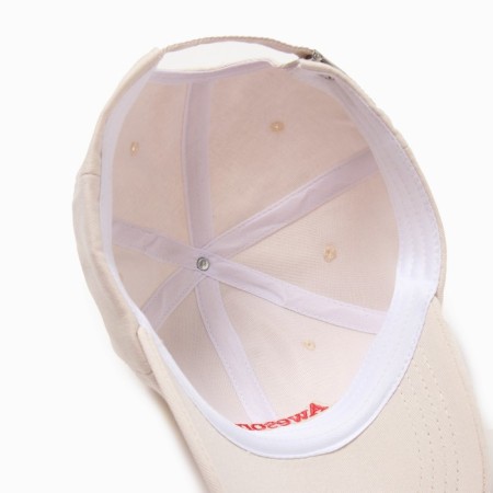 Cap "Awesome" minku, beige color, size 58-5