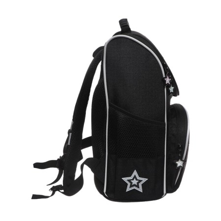 School standard, 33 x 25 x 13 cm, Grizzly, + bag for shoes, black-2