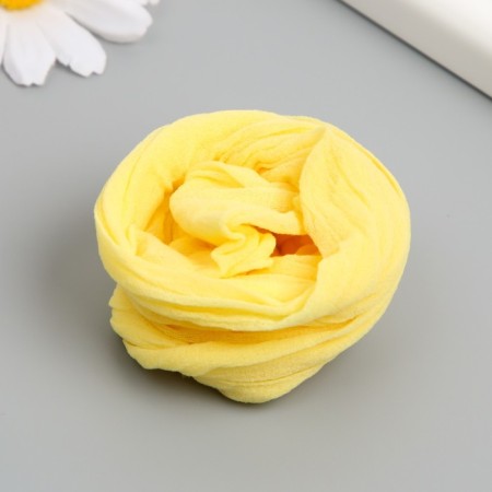 Kapron for flowers single -color "lemon" 50 cm-1