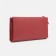 Women's wallet on magnets, red color