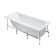 The frame for the rectangular bath Santek "Santorini" 160x70 cm