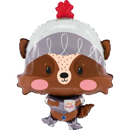Foil ball 25 "Raccoon", figure