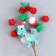 Wooden decor on the stick "New Year's dragon" 40 × 12 × 1.5 cm, mix
