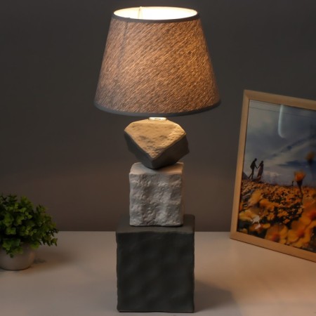 Board lamp Stone E14 40W gray 22x22x56 cm Risalux-2