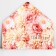 Money envelope “Happy wedding!”, Flowers, embossing, 16.5 x 8 cm