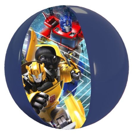 Inflatable children's ball, beach, 51 cm, transformers