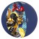 Inflatable children's ball, beach, 51 cm, transformers
