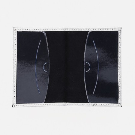 Passport cover, silver color-2