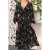 Female dress, size 46, black color