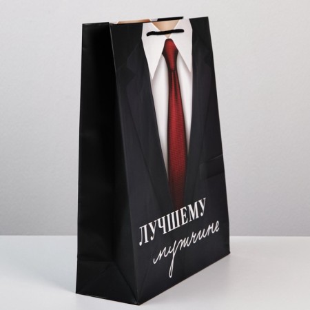 Gift Package Laminated, packaging, “best man”, l 28 x 38 x 9 cm-3