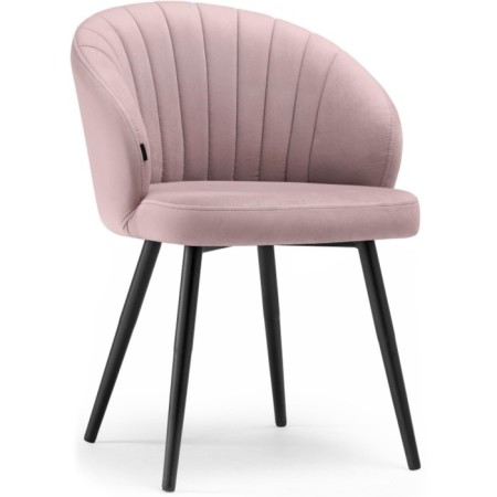 Banbu Velutto 37 Metal/velor, black/pink 54x50x76 cm
