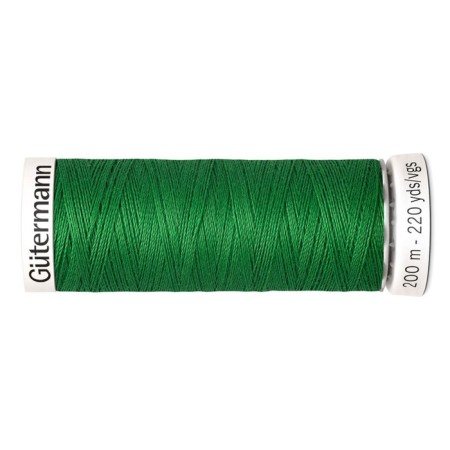SEW-HALL thread for all materials, 200 m, 748277 (396 bright green)