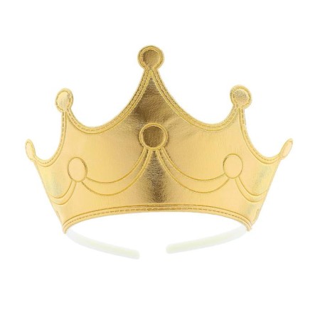 Carnival crown "Princess", on the rim, the color of the gold