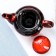 Teapot "The younger" 0.4l / 12x10.5cm, red