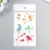Tattoo on the body color "Flower Flash" mix 12x7.5 cm