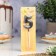 Candle in the cake on the skewer "Fine", the number "5", black, 5 cm