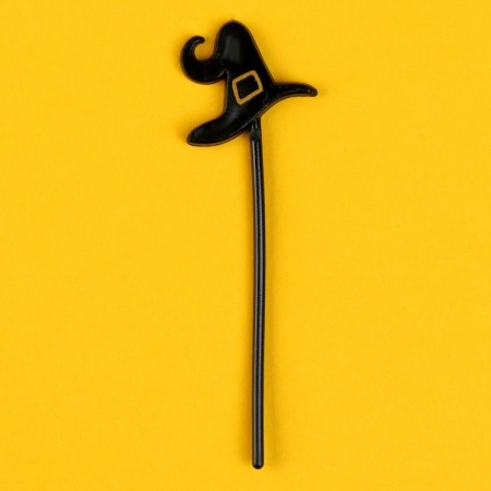 Skewers "Hat", in a set of 12 pieces, color black-2