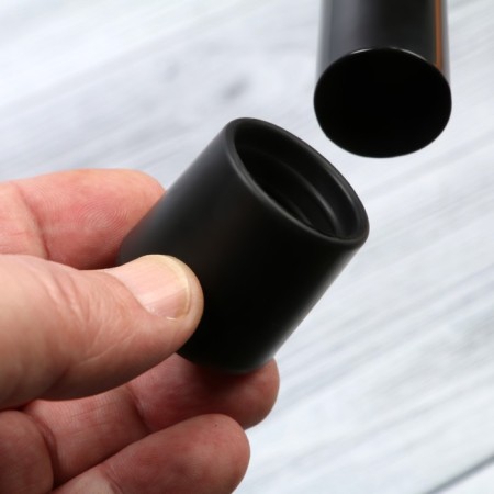 Furniture round tundra, d = 25 mm, 4 pcs., Black-9