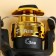 Spinning coil JM200 "Cool fisherman", yellow