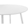 Wooden table Bianka 80x75 White stained metal, white 80x80x75 cm