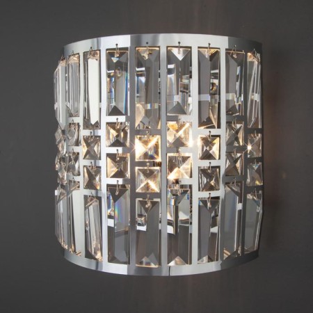 Bra Lory, 2x60W E14, Color Chrome-1
