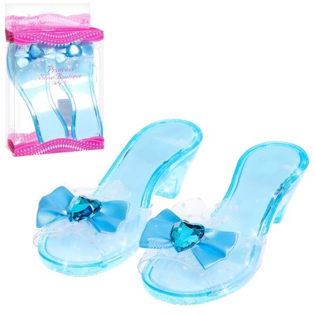 Set of jewelry "Shoes for Princess", Light, Blue