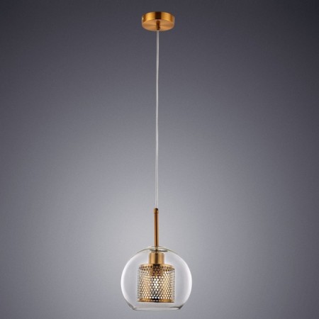 Manchester lamp, 1x60W E27, bronze color-1