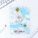 Diary in the thin cover “From March 8, white roses, A5, 80 liters