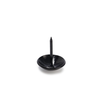 Tundra nails, decorative, 19x22 mm, black, 50 pcs-7