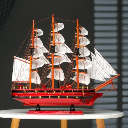 Souvenir medium “ATIS” ship, mix, 48.5X44x8 cm-11