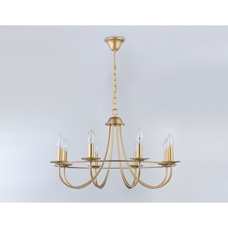 Suspended chandelier Ambrella TR9616/8 CGD, E14, 8x40W D690x770 mm, black-3