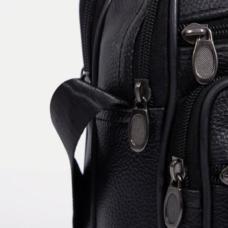 Male bag, black color-2