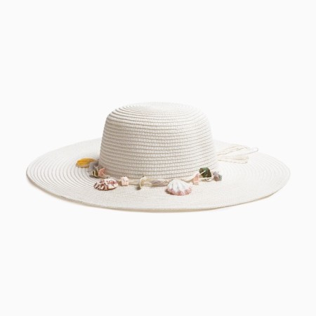Women's hat minku "Ocean", size 56-58, white color-2