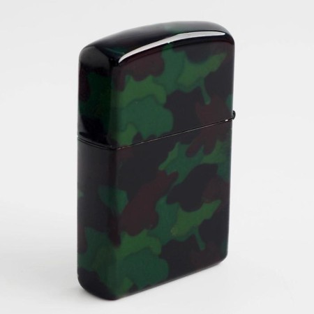 A set of gasoline lighters "Camouflage", 4 pcs, 23.5 x 2.5 x 9.5 cm, mix-2