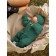 Cap with lapel Children's Amarobaby Pure Love Tot, size 46-48 cm, green color