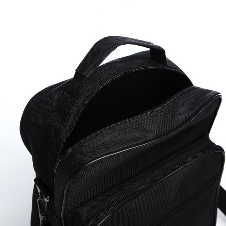 Male bag, black color-4