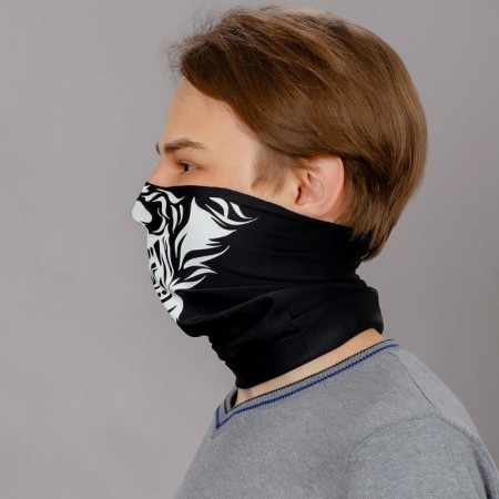 Lucosa Silk Black Wolf, P-020/1 bandan-4