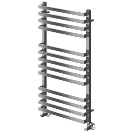 Terminus water heated towel rail "Reed" P13, 500x1000 mm, chrome