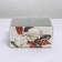 Box for confectionery products with PVC Lid "Flowers", 11.5 x 11.5 x 6 cm